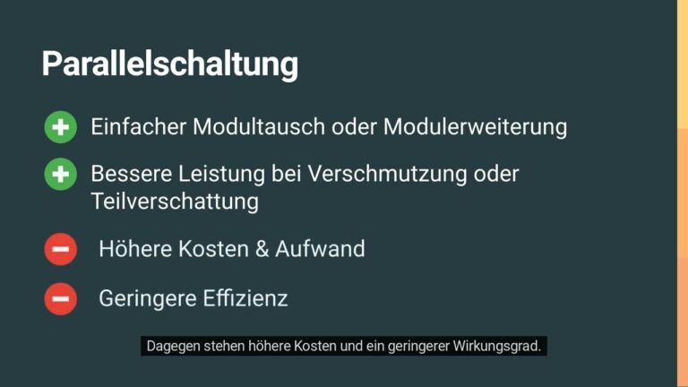 Vorteile der Solarmodul-Installation