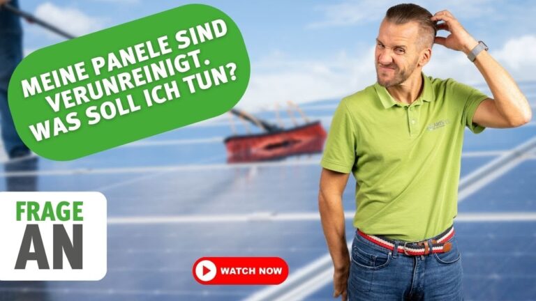 Sicherheit durch regelm&auml;&szlig;ige Wartung von Solarenergieanlagen im Notfall