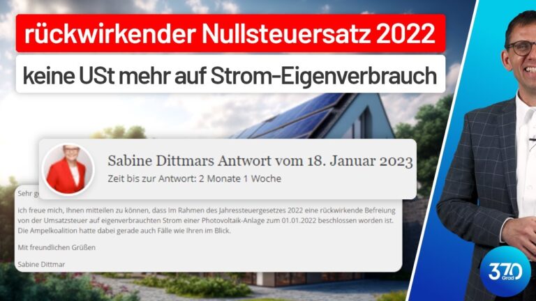 Solarstrom und Umsatzsteuerbefreiung: Chancen und Herausforderungen